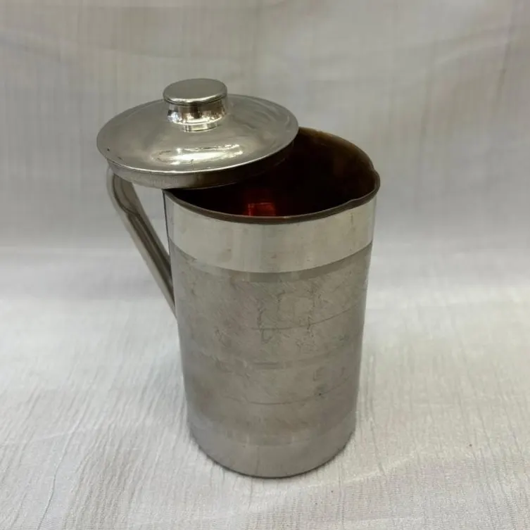 Pure Copper Water Jug with Lid