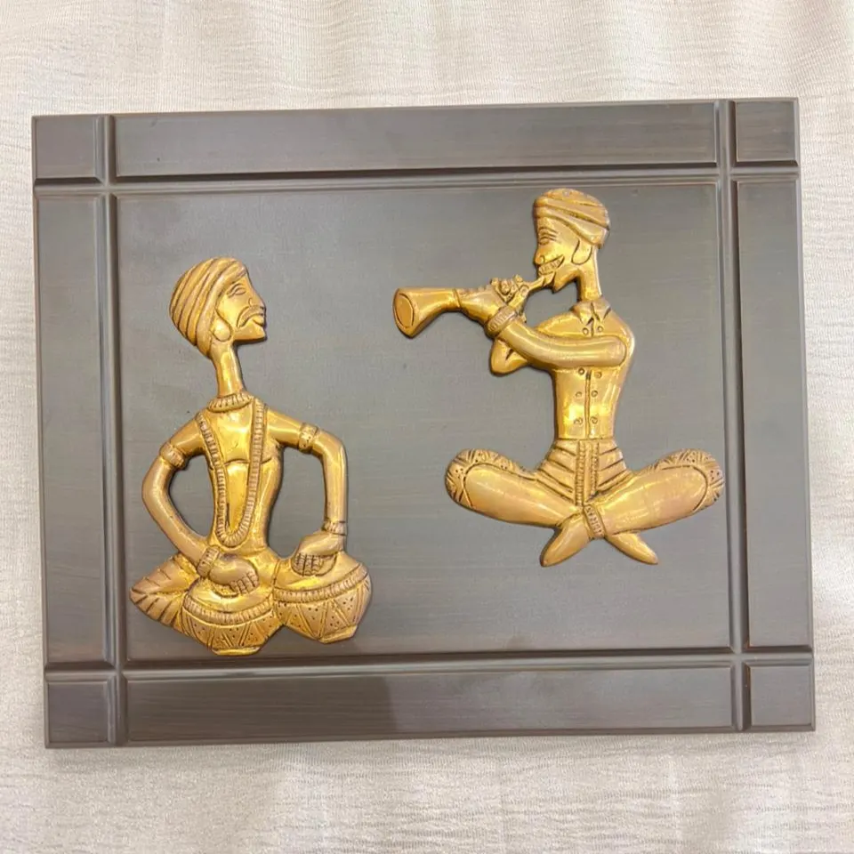 Traditional Indian Musical Wall Art (11.4 Inch)